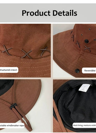 ANNIOU Sun Protection Western Cowboy Hat - Sidiou Group