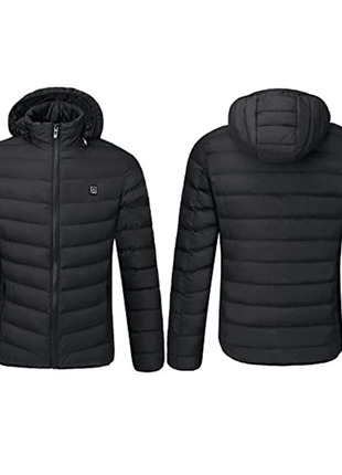 Anniou Unisex Hooded Heated Duck Down Jacket - Sidiou Group