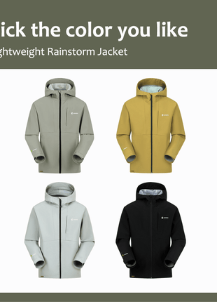 ANNIOU Unisex Lightweight Seamless Hardshell Jacket - Sidiou Group