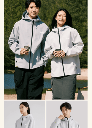 ANNIOU Unisex Lightweight Seamless Hardshell Jacket - Sidiou Group