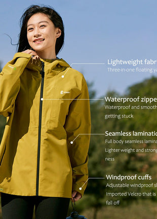 ANNIOU Unisex Lightweight Seamless Hardshell Jacket - Sidiou Group