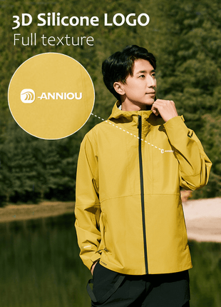 ANNIOU Unisex Lightweight Seamless Hardshell Jacket - Sidiou Group