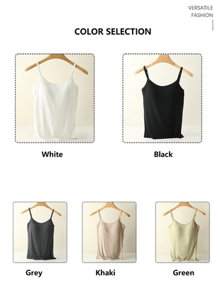 Anniou Women's Camisole Slim Sleeveless Vest - Sidiou Group