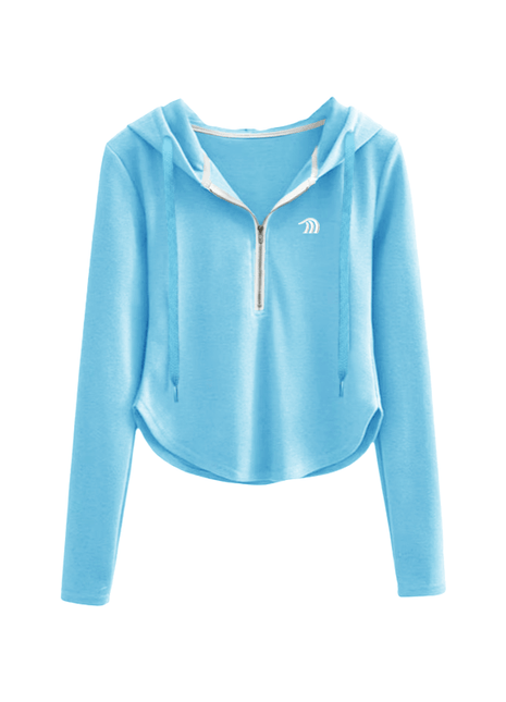 Anniou Women's Half Zip Up Hoodie - Sidiou Group