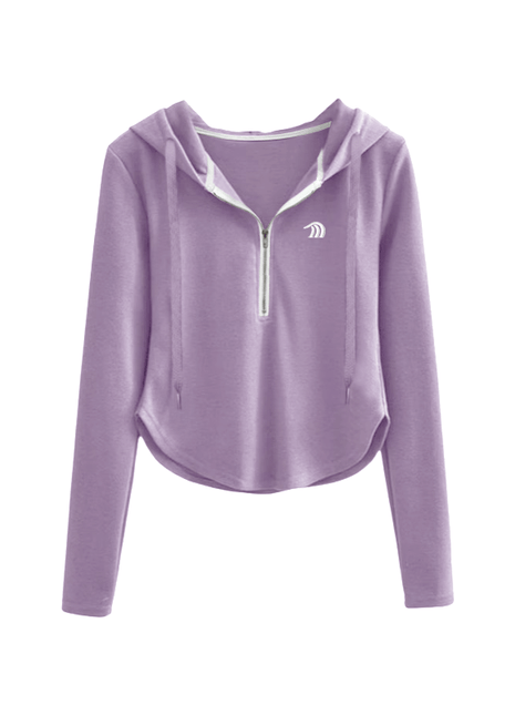 Anniou Women's Half Zip Up Hoodie - Sidiou Group