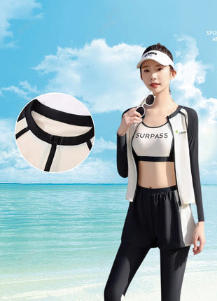 ANNIOU Women's Split Beach Jellyfish Suit - Sidiou Group