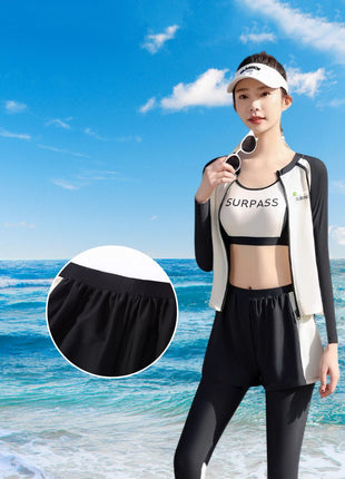 ANNIOU Women's Split Beach Jellyfish Suit - Sidiou Group
