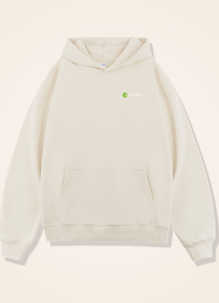 apricot heavyweight french terry hoodie