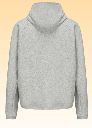 back of sports zip up hoodie