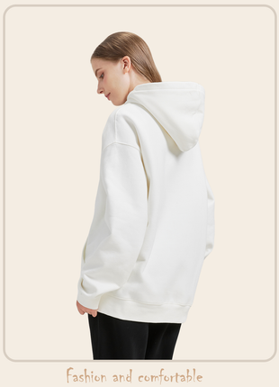 back of women's windproof hoodies