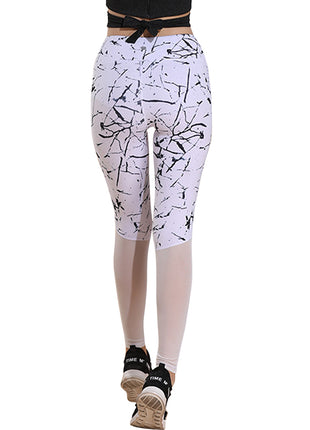 back of women yoga leggings