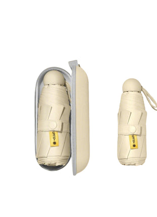 beige mini capsule umbrella