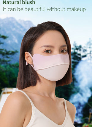 Blush Gradient Sun Protection UV Face Mask - Sidiou Group