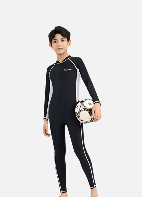 Boys’ Long Sleeve One - Piece Swimsuit - Sidiou Group