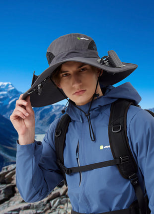breathable mesh fishing bucket hat