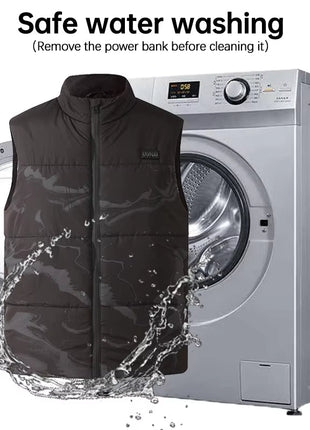 Camouflage Heated Gilet - Sidiou Group