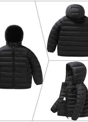 Children's 3 Area Hooded Heated Jacket - Sidiou Group