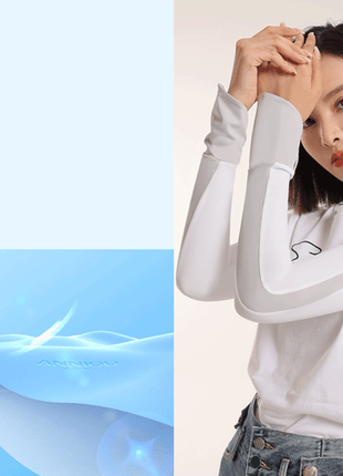 cooling fabric sun protection sleeves