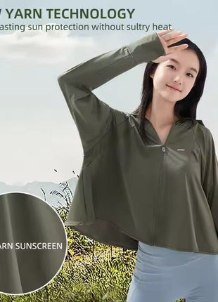 Cropped UV Protective Jacket - Sidiou Group