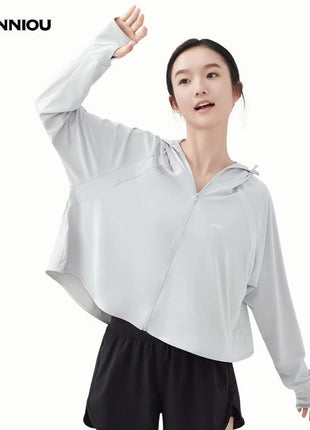Cropped UV Protective Jacket - Sidiou Group