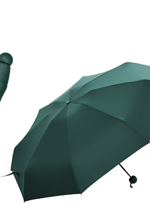 dark green portable mini capsule umbrella