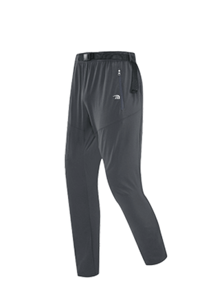 dark grey athletic cargo pants