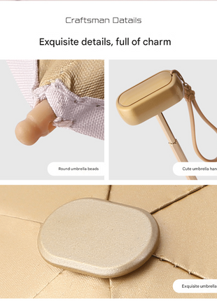 delicate and lightweight umbrella details