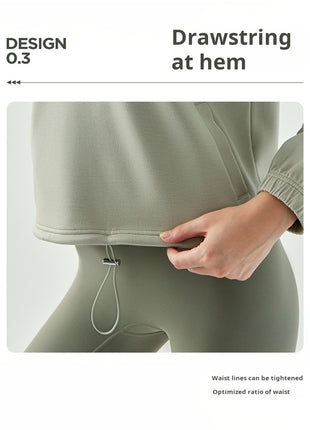drawstring at hem