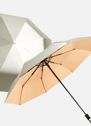 dusk orange manual titanium silver umbrella