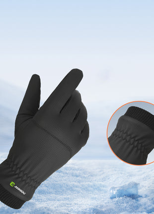elastic cuff thermal gloves