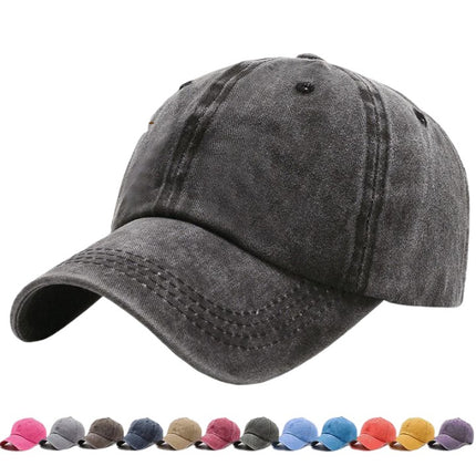 faded washed caps 