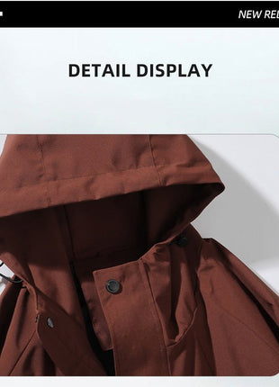 Fashion Hooded Windbreaker - Sidiou Group