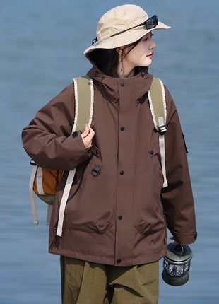 Fashion Hooded Windbreaker - Sidiou Group