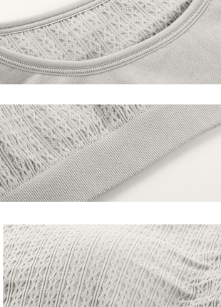 features of the knitted garment