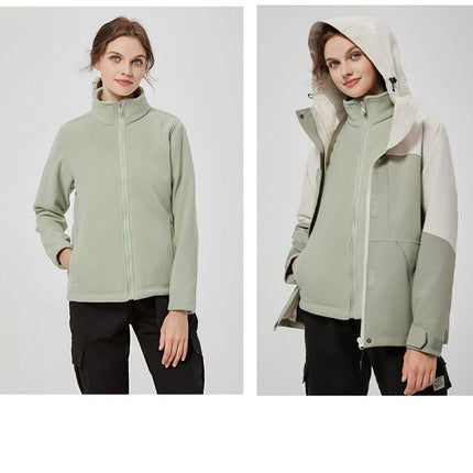 fleece lining ski jacket