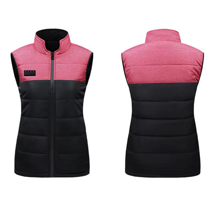 front and back of heated gilet