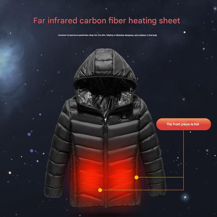 Front heating area