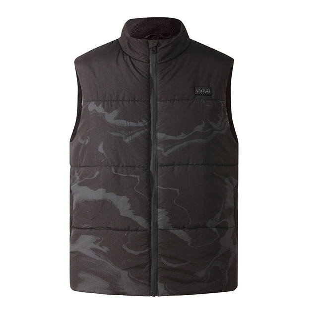 camouflage heated gilet