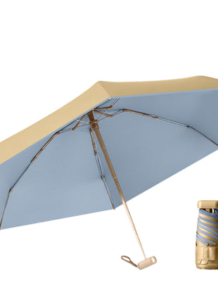 grey blue uv mini umbrella
