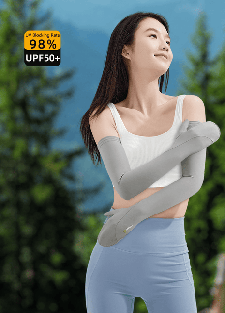 Hand - Covering UV Cycling Arm Sleeves - Sidiou Group