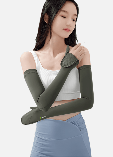 Hand - Covering UV Cycling Arm Sleeves - Sidiou Group