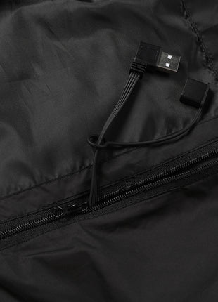 heated gilet with usb interface