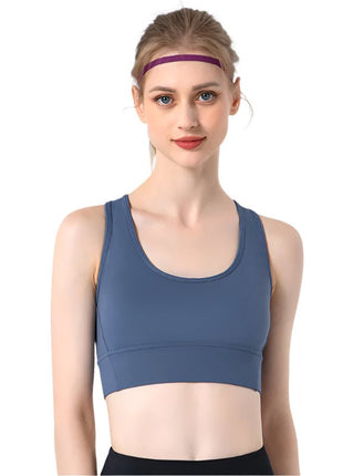 High Impact Cross Back Sports Bra - Sidiou Group