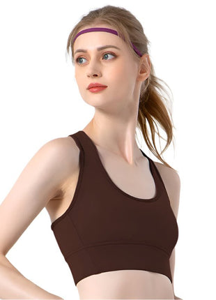 High Impact Cross Back Sports Bra - Sidiou Group