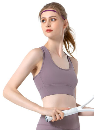 High Impact Cross Back Sports Bra - Sidiou Group
