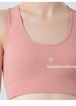 High Impact Cross Back Sports Bra - Sidiou Group