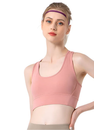 High Impact Cross Back Sports Bra - Sidiou Group