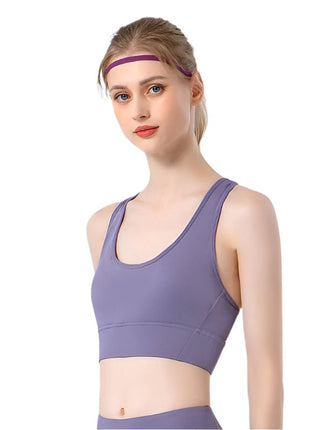 High Impact Cross Back Sports Bra - Sidiou Group