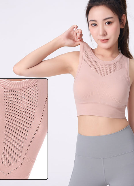 High - Impact Shockproof Yoga Bra - Sidiou Group