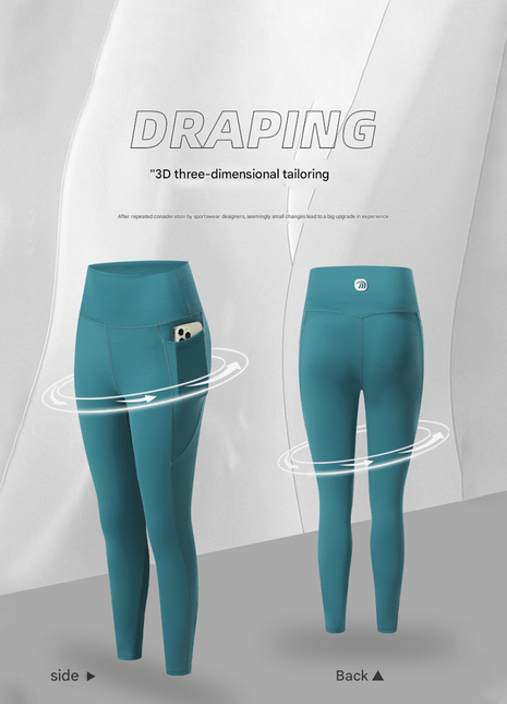 High - Waisted Butt Lifting Yoga Pants - Sidiou Group